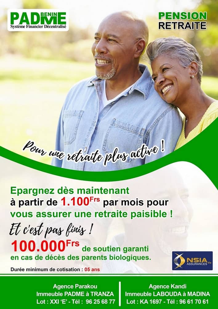 Fiche produit pension retraite 