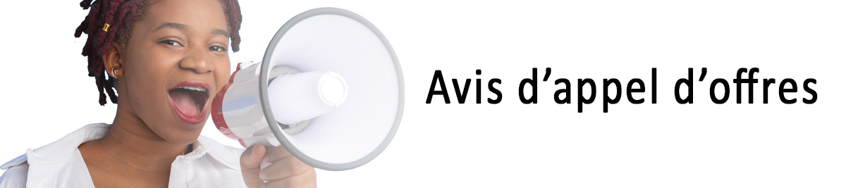 Avis d'appel d'offres
